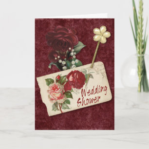 Rosa möhippa för vintage inbjudan