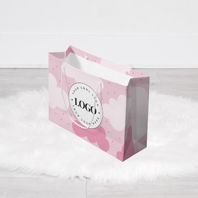 Rosa moln prickig barnbutik marknadsför varumärke  (Skapare uppladdad)