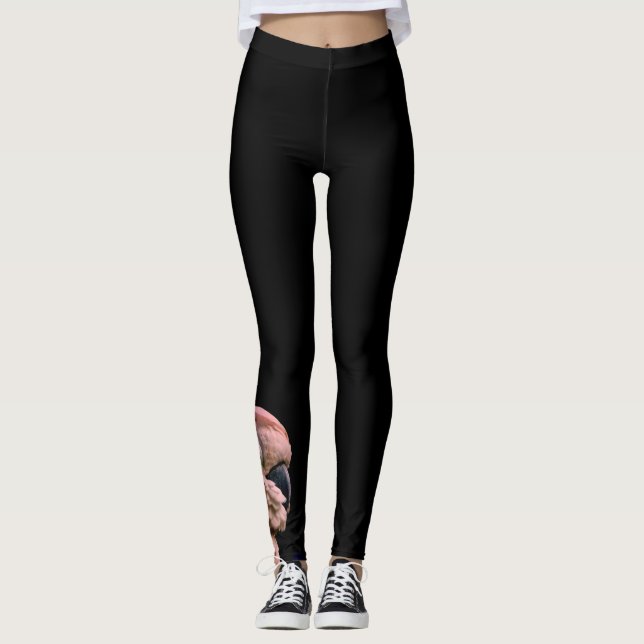 Rosa Moluccan kakadua Leggings (Framsida)
