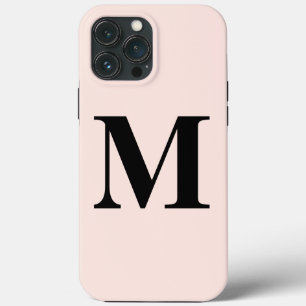Rosa Monogram Första anpassad namnklass