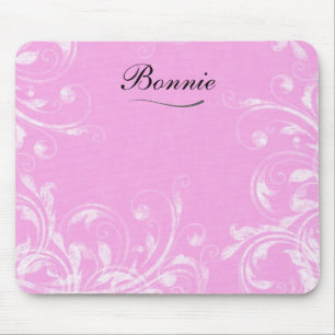 Rosa Monogram Mousepads Musmatta
