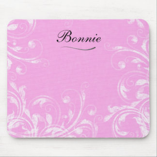 Rosa Monogram Mousepads Musmatta