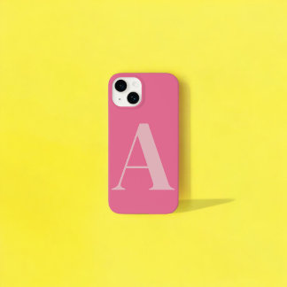 Rosa Monogramdesign för inledande Personlig i Namn