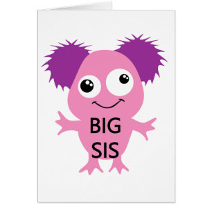 Rosa Monster Big Sister OBS Kort