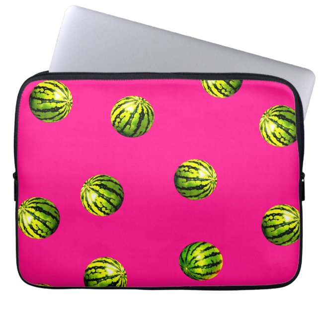 rosa mönster laptop fodral (Framsidan)