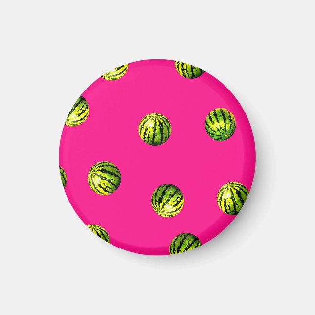 rosa mönster magnet (Framsidan)