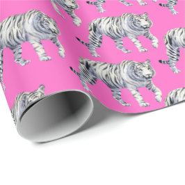 Rosa Mönster Presentpapper