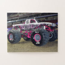 Rosa monstertruck
