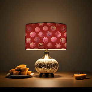 Rosa mooncakes tyg