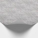 Rosa Mor i pepparnosekviner Presentpapper<br><div class="desc">Platt utskrift av Mor i Pearl-sekvenser på rosa silke-bakgrund</div>