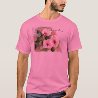 Rosa morgonhärligheter t shirt
