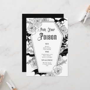 Rosa Mörken Poison Moody Gothic Bröllop