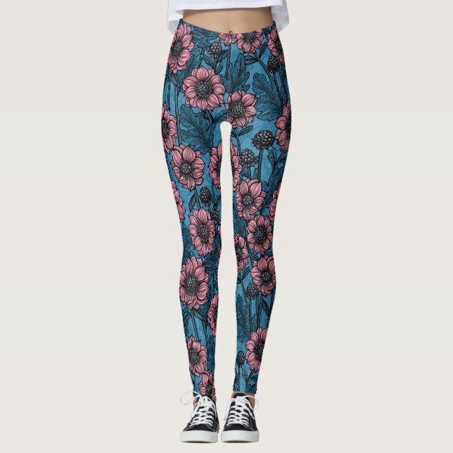 Rosa Morsa Leggings (Framsida)