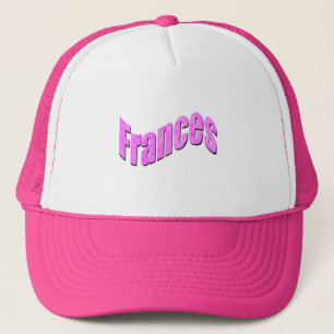 Rosa Mosaic Frances Namn, Truckers Hat Keps