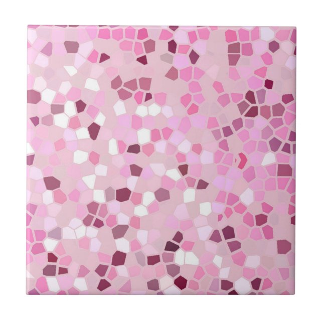 Rosa Mosaic Kakelplatta (Framsidan)
