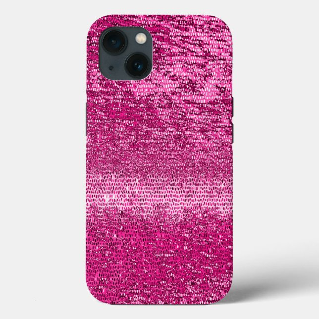 Rosa mosaic mönster Fodral-Mate iphone case (Baksida)