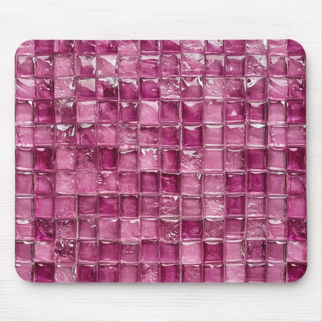 Rosa mosaikmönster musmatta (Framsidan)
