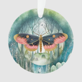 Rosa Moth Forest Night