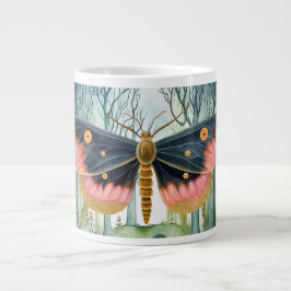 Rosa Moth Forest Night Jumbo Mugg