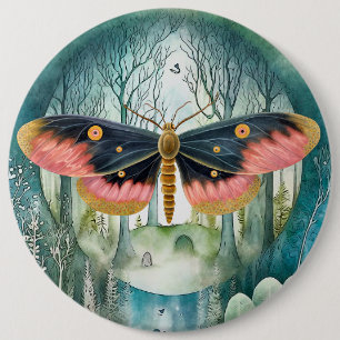 Rosa Moth Forest Night Knapp