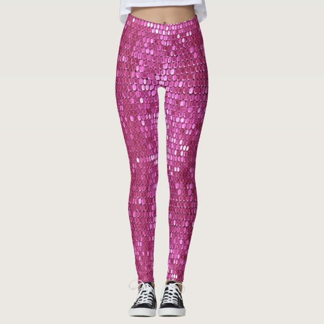 Rosa Moukling Finare Leggings (Framsida)