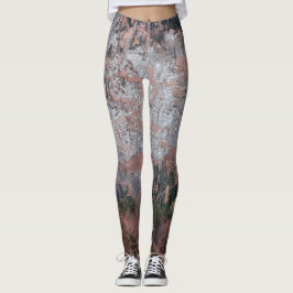 Rosa Mountain Blues Leggings