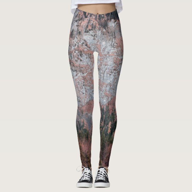 Rosa Mountain Blues Leggings (Framsida)