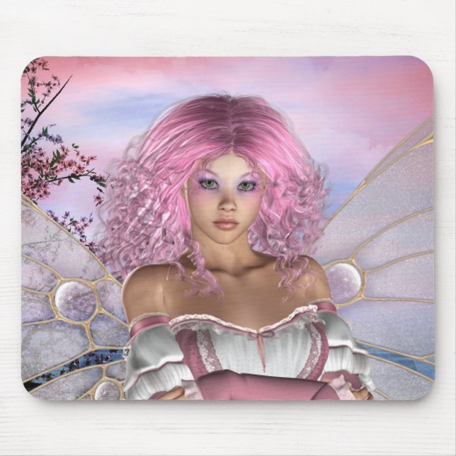 rosa mousepad musmatta (Framsidan)