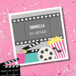 ROSA MOVIE KVÄLL PAPPERSSERVETT