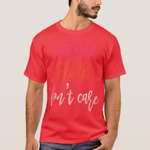 Rosa Muddy Hair Ta inte hand om 5 000 Springer Mat T Shirt