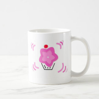 Rosa muffin kaffemugg