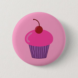 Rosa muffin knapp