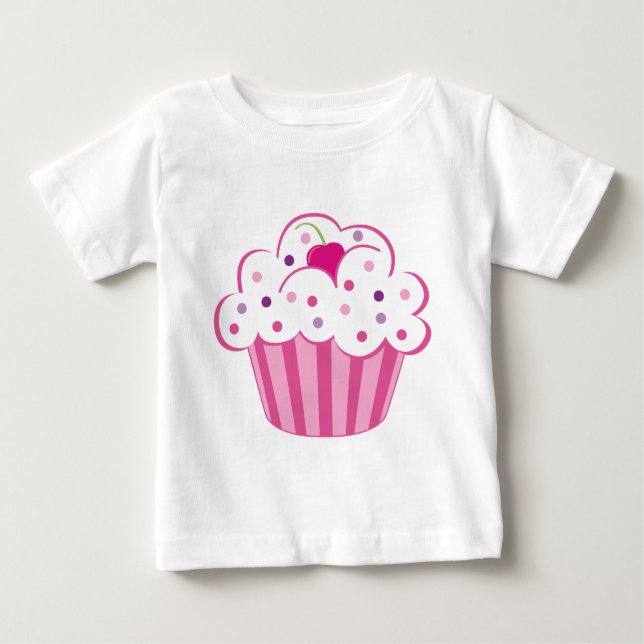 Rosa muffin tee (Framsida)