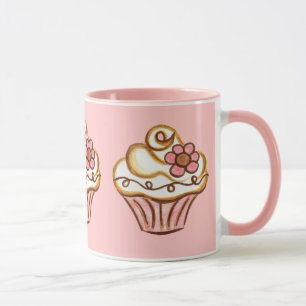 Rosa Muffinmugg Mugg