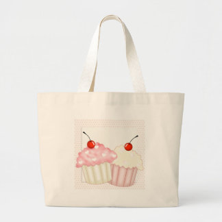 Rosa muffins jumbo tygkasse