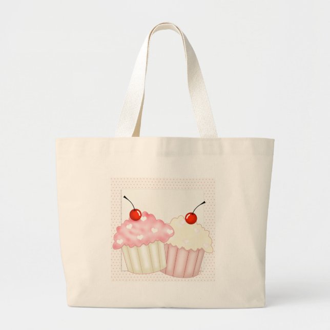 Rosa muffins jumbo tygkasse (Framsidan)