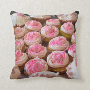 Rosa muffins kudde