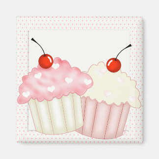 Rosa Muffinsar Magnet