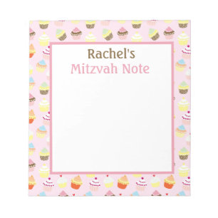 Rosa Muffinss Mitzvah Note Girls, Anteckningsblock