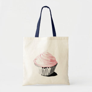 Rosa muffintoto tygkasse