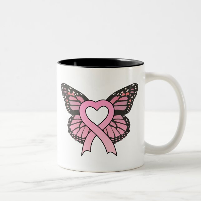 Rosa mugg för bandhjärtafjäril (Höger)