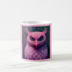 Rosa Murloc/Uggla Hybrid Creature Kaffemugg
