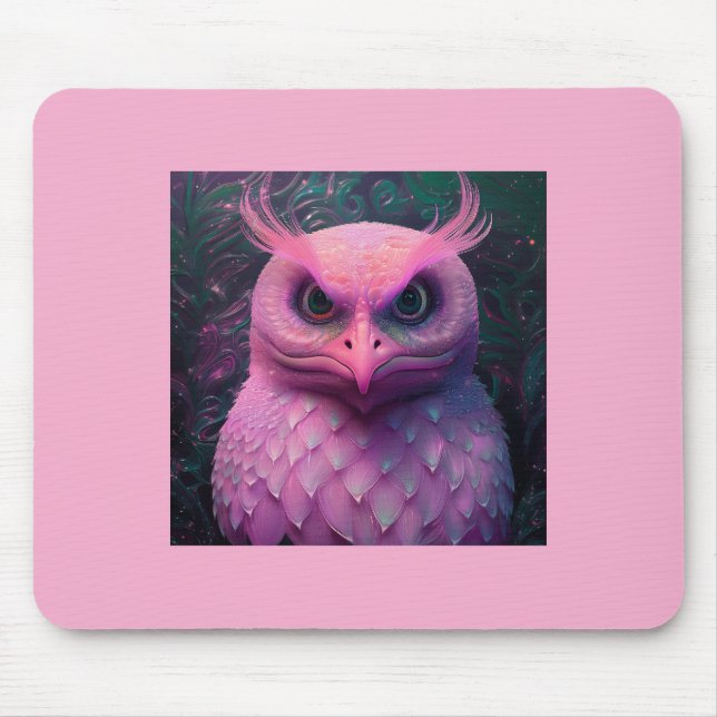 Rosa Murloc/Uggla Hybrid Creature Musmatta (Framsidan)