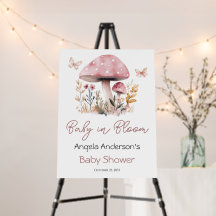 Rosa Mushroom Baby in Bloom Shower