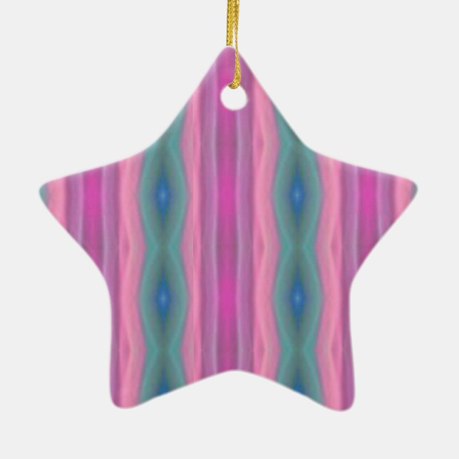 Rosa Music Julgransprydnad Keramik (Baksidan)