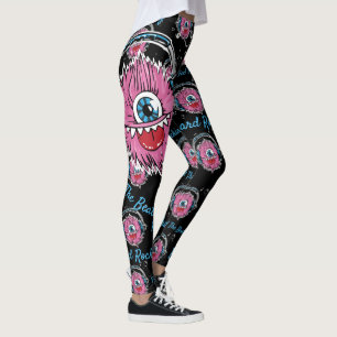 Rosa Music Monster Exercise Leggings
