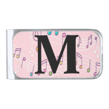 Rosa Music Note Musician Monogram