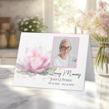 Rosa Näckros Blomma Begravning Sympati Tacksamhet