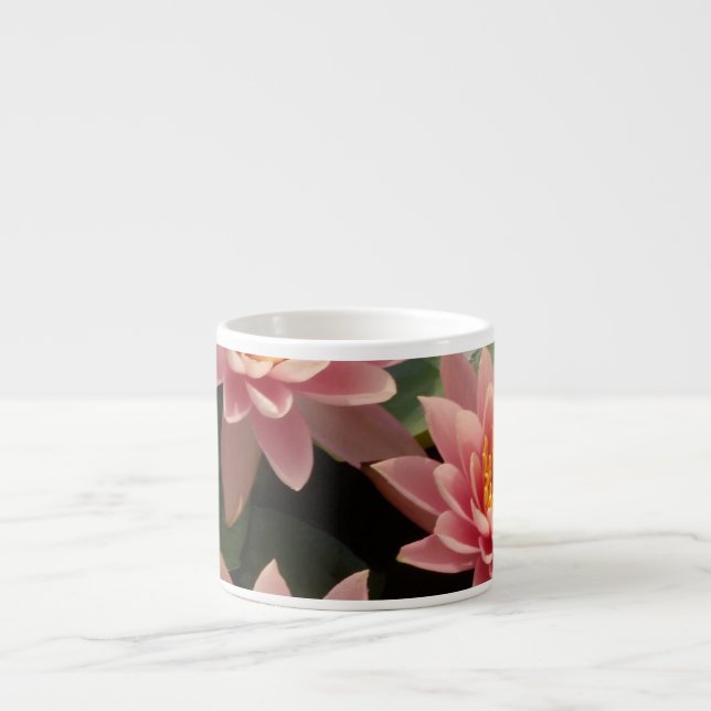 Rosa näckros espressomugg (Framsidan)