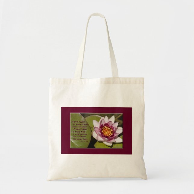 Rosa Näckros Tygkasse (Framsidan)